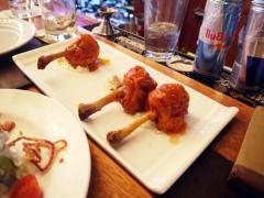 chicken brochettes the brass rail